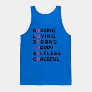 Amazing Loving Strong Happy Selfless Graceful 2 Tank Top